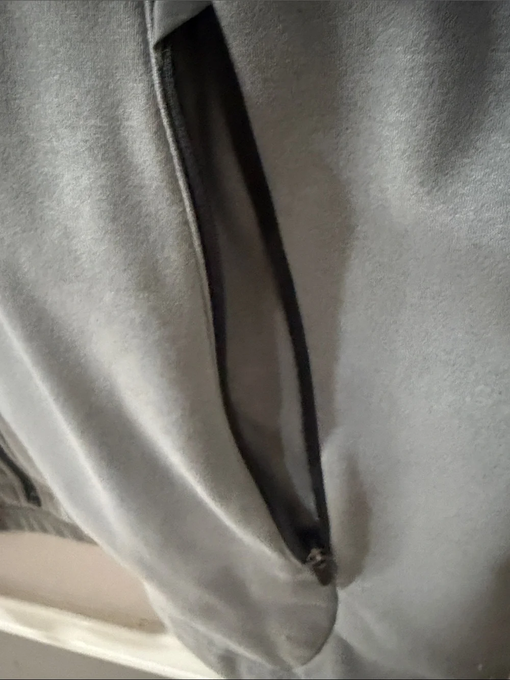 The North Face Light Gray Men's Lightweight Zip Jacket